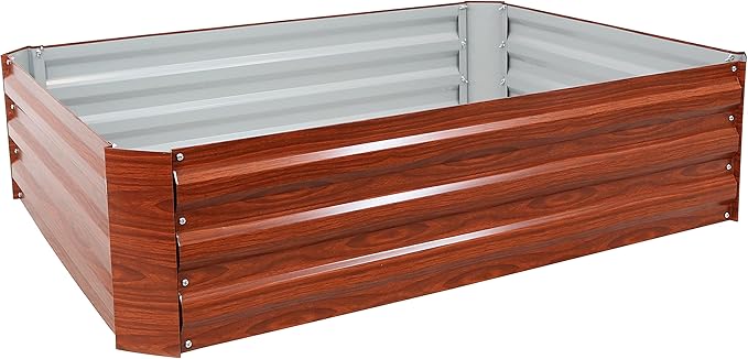 Sunnydaze 11.75" H Raised Metal Garden Bed - Image 10