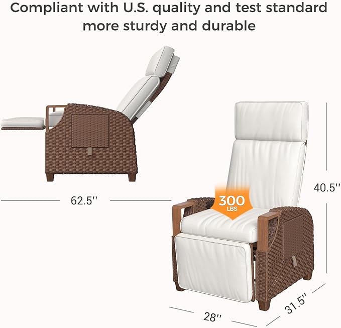 Grand patio Outdoor Recliner - Image 2