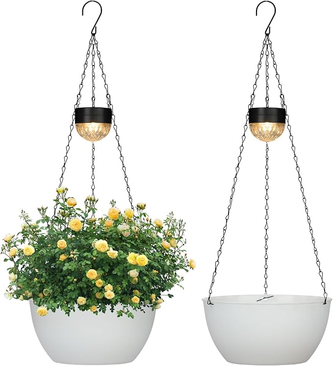 SUNNYPARK 2 Packs Hanging Planters Basket - Image 2