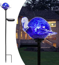 Afirst Decorative Solar Lights Outdoor Solar Turtle Stake Lights Hand Blown by Afirst