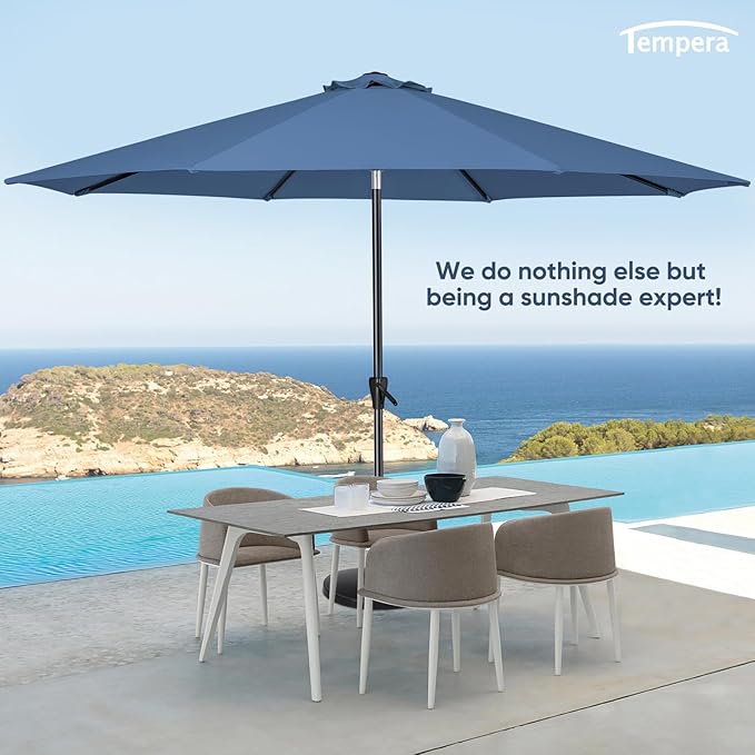 Tempera Patio Market Outdoor Table Umbrella - Image 7