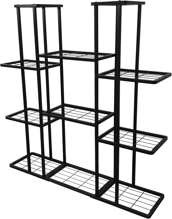 MTB Garden 4 Tier 11 Potted Metal Large Plant Stand by MTBGarden