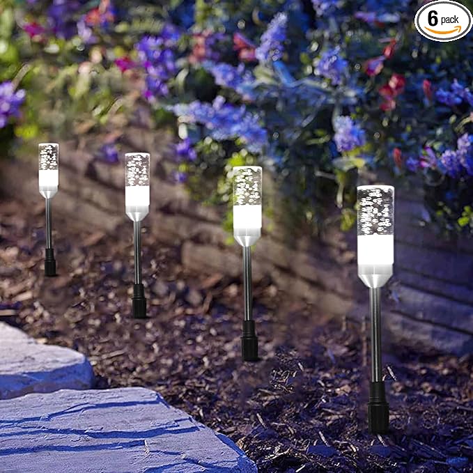 B-right Outdoor Pathway Lights, Extendable IP65 Waterproof Outdoor Garden Light by B-right