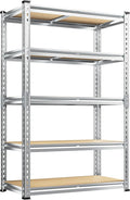 REIBII Garage Shelving, 5 Tier Storage Shelves Load 2400LBS, Adjustable Garage by REIBII