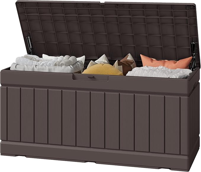 Greesum Outdoor Storage Box 82 Gallon Storage Bin by BuynowfromGreesum