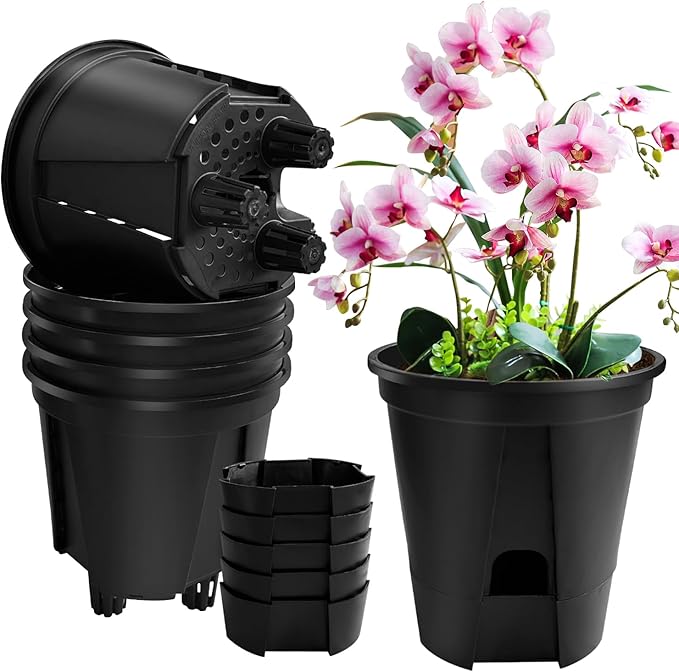 Cdd's Path 5-Pack 6 Inch Naked Root Planter Self Watering Pots Set by Unknown