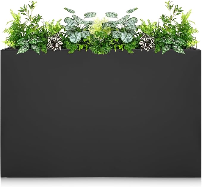 Galvanized Steel Planter Box by Zezgeuro