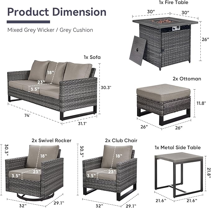 Belord Patio Furniture Set - Image 2