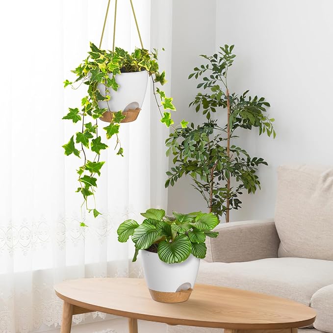 ZMTECH 6.5 Inch Hanging Planters - Image 5