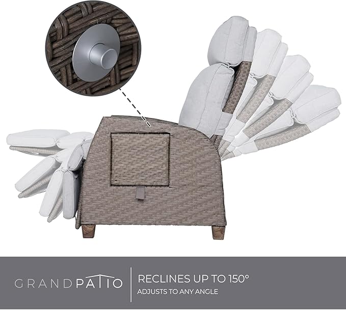 Grand patio Outdoor Reclining Chairs - Image 3