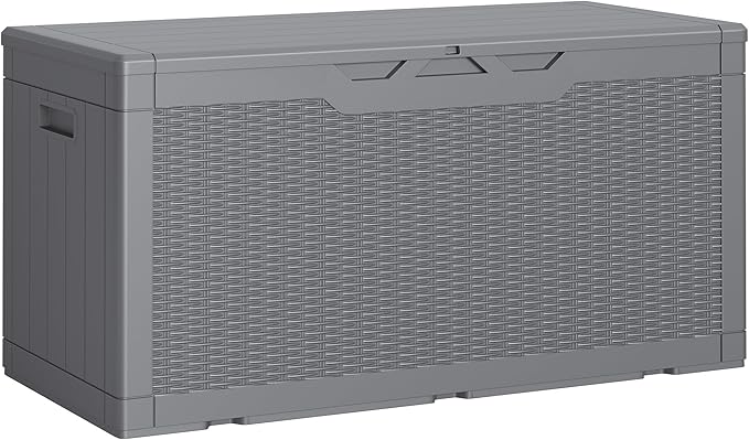 Greesum Outdoor Storage Box 100 Gallon Storage Bin by BuynowfromGreesum
