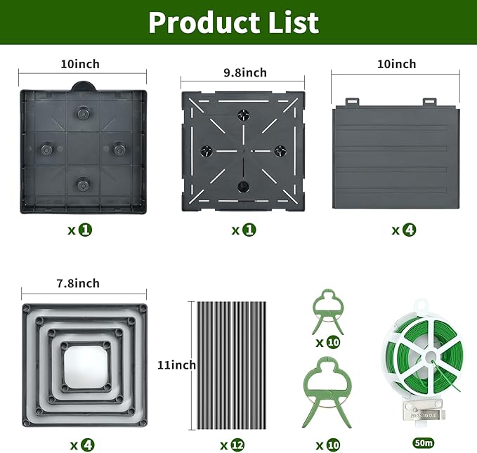 2 Pack Raised Garden Bed, Planter Boxes - Image 6