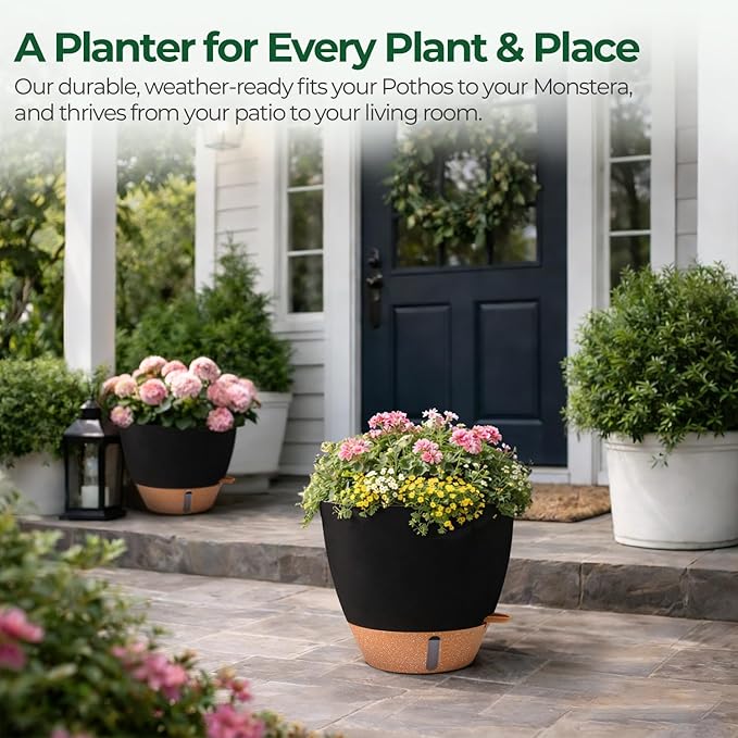 T4U 12 Inch Self Watering Pot - Image 9