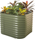 32" Extra Tall Raised Garden Bed Kits, 3.5 x 3.5 x 2.7ft Raised Planter Box by VegoGarden