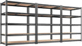 REIBII 2400LBS Storage Shelves 5 Tier Garage Shelving Heavy Duty, Adjustable by REIBII