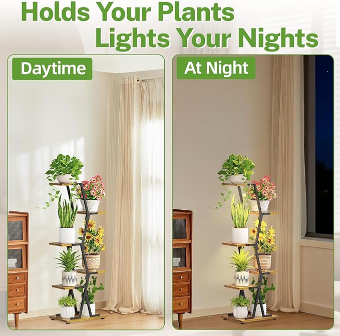 iDavosic.ly 5 Tier Indoor Plant Stand - Image 6