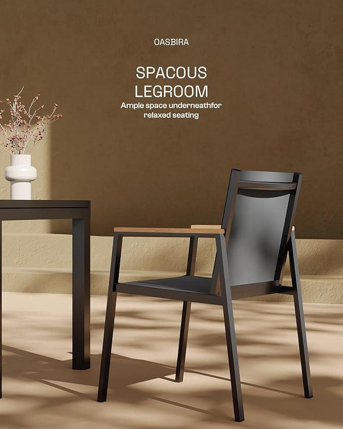 Expandable Outdoor Patio Dining Table Set - Image 5