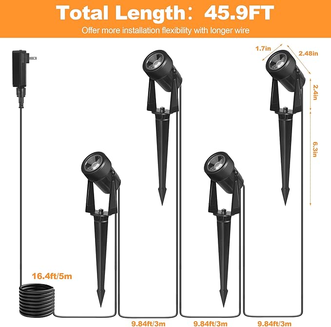 Outdoor Landscape Lighting Waterproof - Image 6