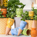 8 Pack Terracotta Watering Spikes, Vacation Self-Watering Planters Devices by CZWLHG