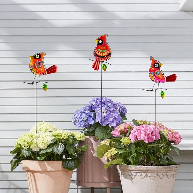 Decorative Garden Stakes, Waterproof Outdoor Decor Housewarming Present - Image 7