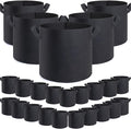 GROWTNT 1 Gallon Grow Bags 24 Pack, 1 Gallon Fabric Pots, Garden Bags to Grow by GROWTNTLLC