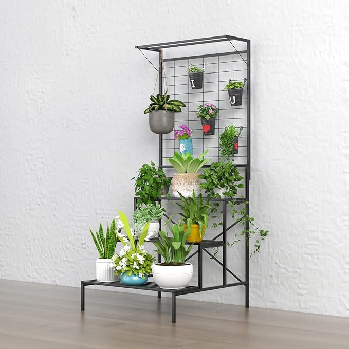 Zhongma 3 Tier Large Heavy Duty Plant Stand - Image 9