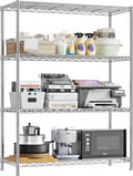 Xcity Storage Shelves, 4 Tier Heavy Duty Metal Shelving Unit by Unknown