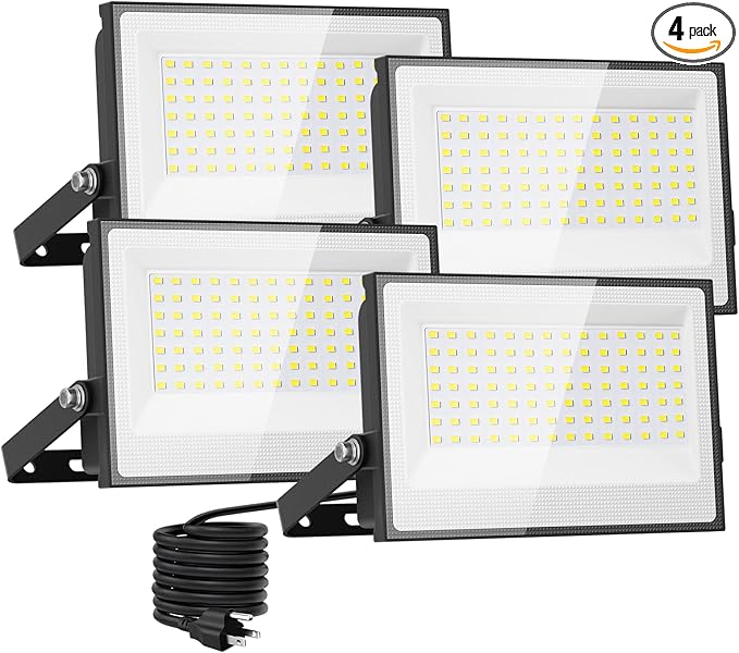 Onforu 120W Flood Lights Outdoor, 12000lm Bright LED Work Light by Onforu