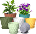 7/6.5/6/5.5/5/4.5/4 inch Plant Pots by Meowell