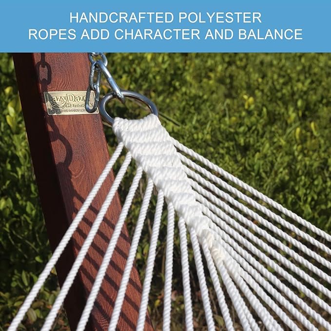 Lazy Daze Hammocks 12 FT Double Quilted Fabric Hammock - Image 5