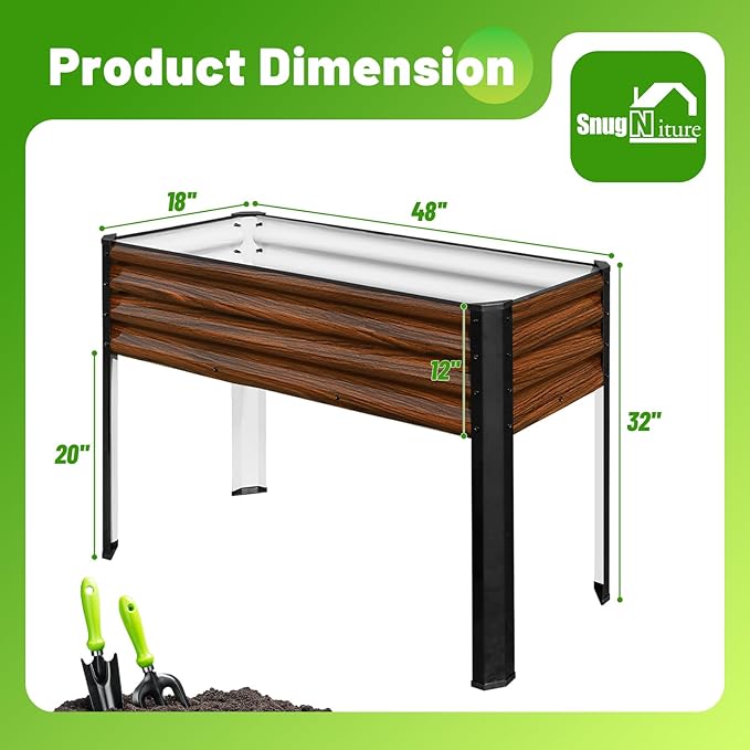 SnugNiture Raised Garden Bed - Image 3