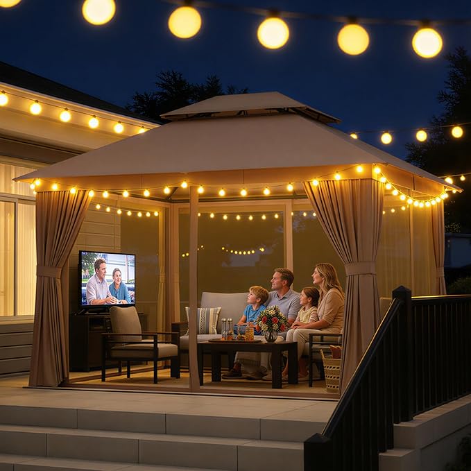 Aoxun 10x12 Outdoor Gazebo by Aoxun