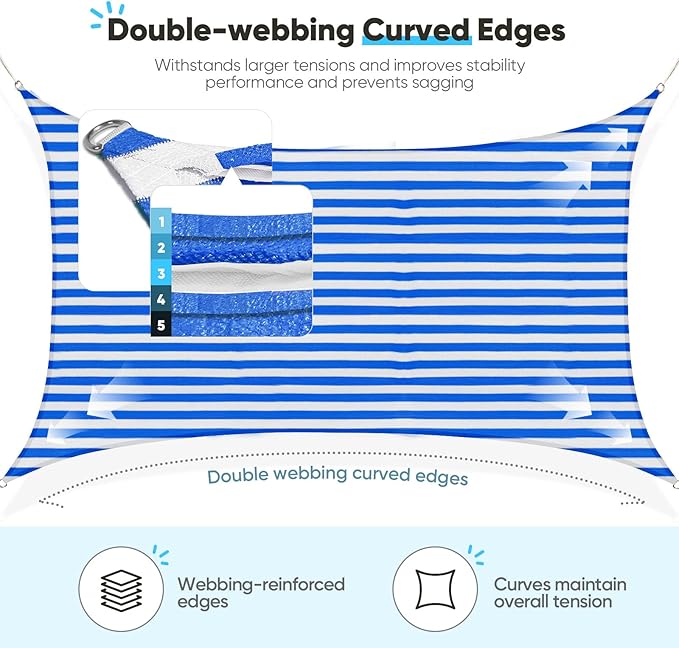 Quictent 20x26ft Sun Shade Sail - Image 3