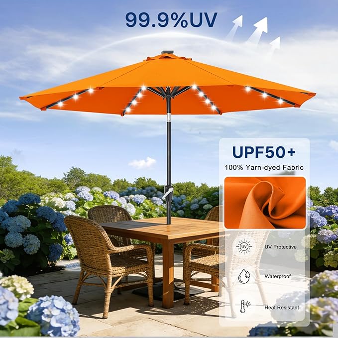 ABCCANOPY Durable Solar Led Patio Umbrellas - Image 5