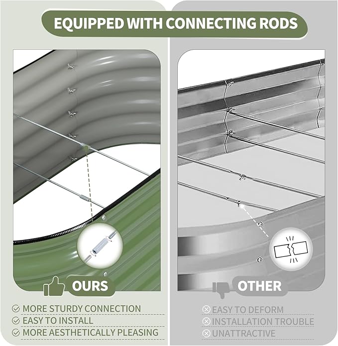 Galvanized Raised Garden Bed - Image 5