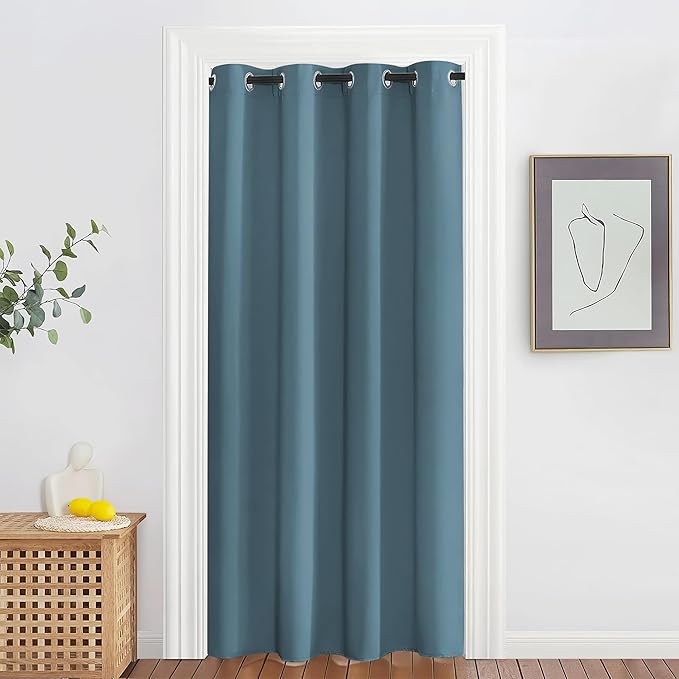 NICETOWN Blackout Doorway Curtain Drape 78 inch Long by NICETOWN