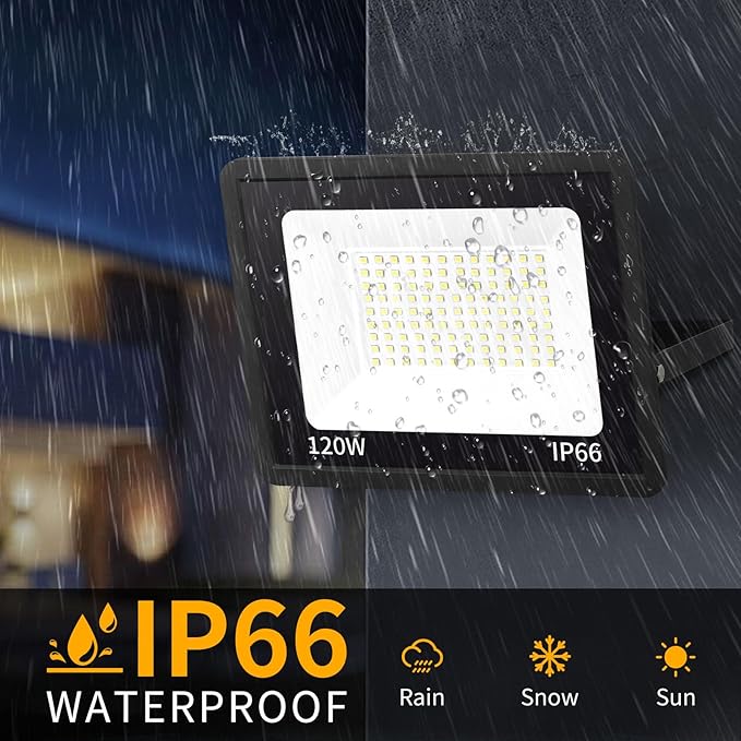 120W LED Flood Light Outdoor - Image 3