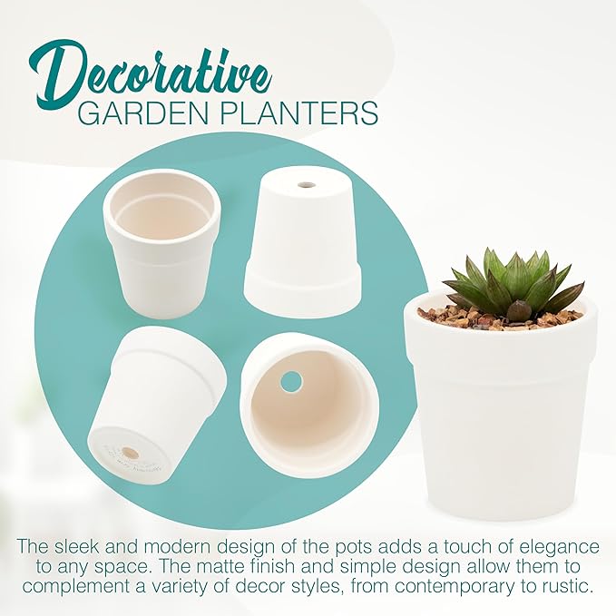 4E's Novelty Ceramic Flower Pots - Image 4