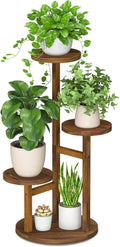 iDavosic.ly 3 Tier Plant Stand Indoor, Tiered Corner Wood Multiple Flower by iDavosicly