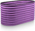 Plant & Plot Galvanized Raised Garden Beds Outdoor // 4×2×2 ft Planter Raised by PlantPlot