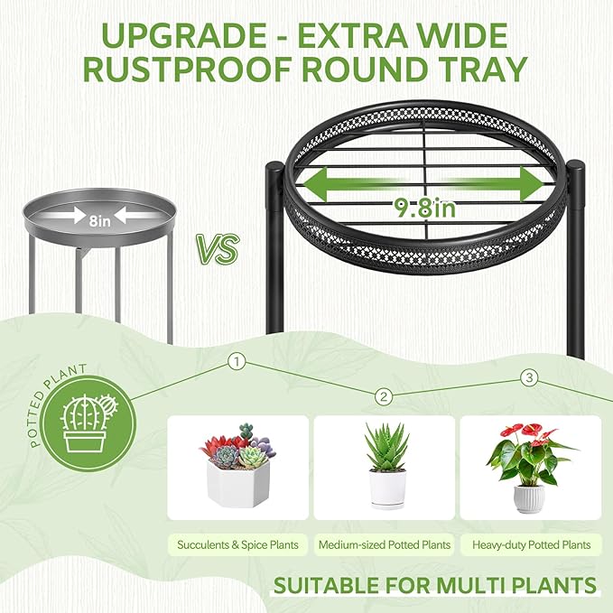 iDavosic.ly 5 Tier Large Plant Stand Indoor - Image 3