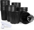 JERIA 100-Pack 1 Gallon Flexible Plant Nursery Pots by JERIA