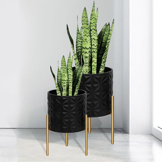 ARNIS Modern Planter Pots, Decorative Planters, Metal Pots by ARNIS