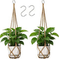 YIBOT Macrame Plant Hanger Indoor Set of 2 by YIBOT