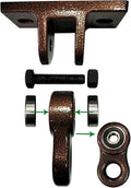 Heavy Duty Bronze Swing Hangers Screws Bolts Included Over 5000 lb Capacity by ABUSA