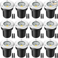 LED Landscape Lights, 12 Pack 7W Ground Lights by Unknown