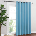 NICETOWN Blackout Sliding Door Curtains 84 Inch Length, Extra Wide Room Divider by NICETOWN