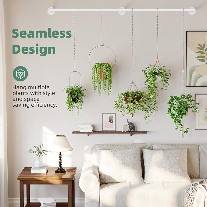 Plant Hanger Indoor with 6 Hanging Chains Hanging Planters - Image 3