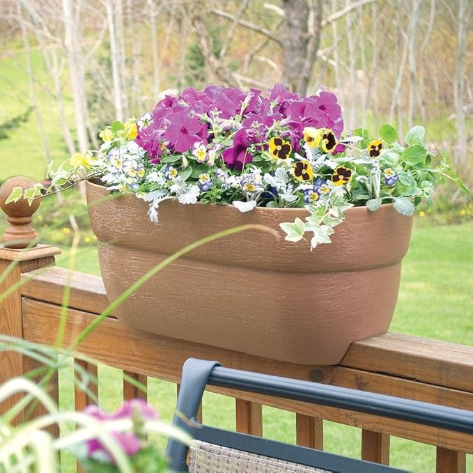 EMSCO Group Bloomers Railing Planter - Image 4