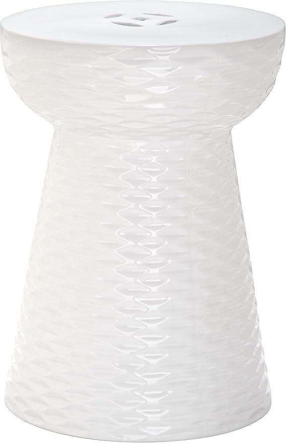 Safavieh Daphne Glazed Ceramic Decorative Garden Stool by SAFAVIEH